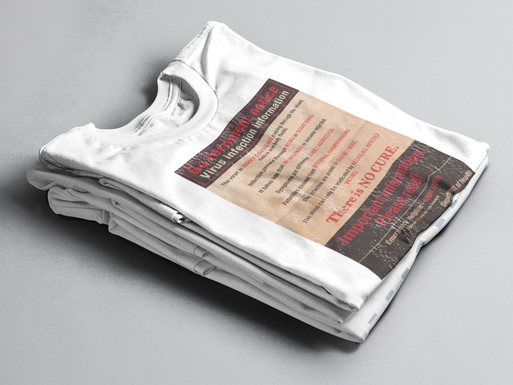 VIRUS INFECTION INFORMATION (MUJER, NEGRO, XS)