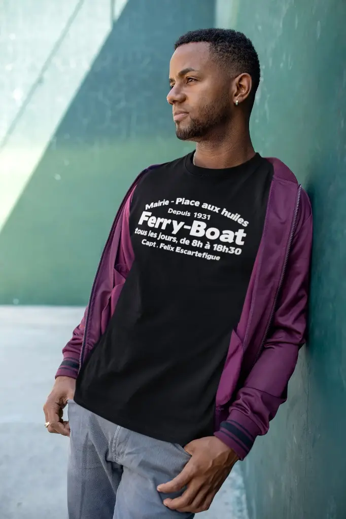 FERRY BOAT (MUJER, NEGRO, XS)