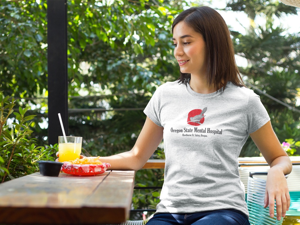 OREGON STATE HOSPITAL (MUJER, NEGRO, XS)