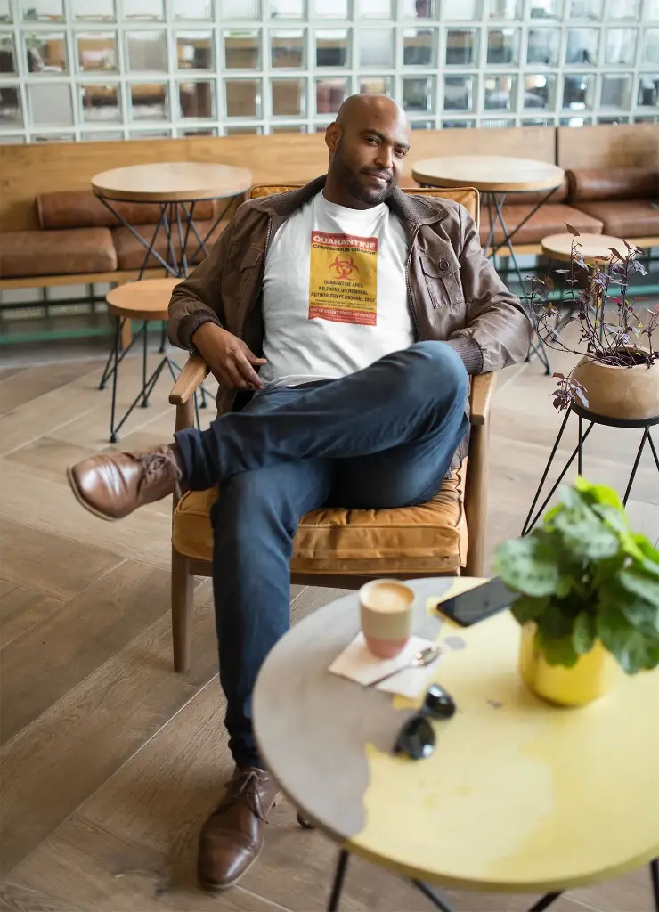 QUARANTINE NOTICE (FEMME, NOIR, XS)